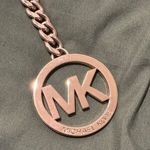Michael Kors Metallic Golf Keychain